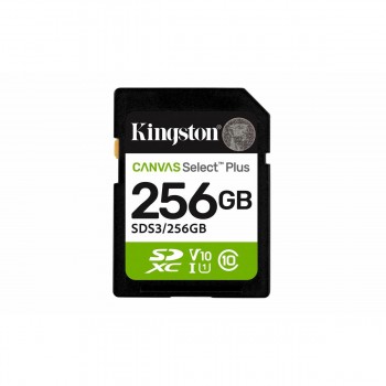 Карта памяти микро SD Kingston CANVAS Select Plus 256 GB
