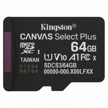Карта памяти микро-SD с адаптером Kingston SDCS3/64GBSP 64 Гб