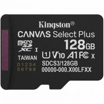 Карта памяти микро-SD с адаптером Kingston SDCS3/128GBSP 128 Гб
