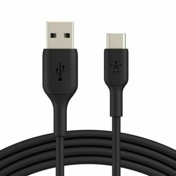 Кабель USB A — USB-C Belkin CAB001bt2MBK Чёрный 2 m (1 штук)
