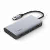 USB-разветвитель Belkin AVC006btSGY Серебряный 100 W (1 штук)
