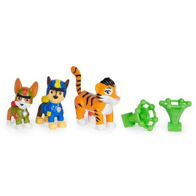 Playset The Paw Patrol Jungle 19,05 x 20,23 x 5,71 cm 4 штук
