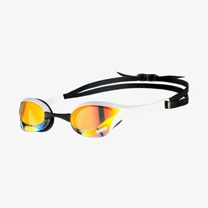 C O B R A ULTRA SWIPE MIRROR - Goggles - yellow copper white C O B R A ULTRA SWIPE MIRROR - Goggles - yellow copper white