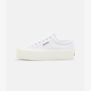 2631 STRIPE PLATFORM - Trainers - white/white avorio 2631 STRIPE PLATFORM - Trainers - white/white avorio