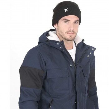 Спортивная кепка Hurley Icon Cuff Чёрный Один размер