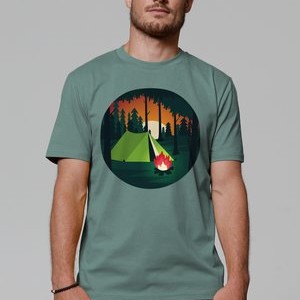 ZELTEN - Print T-shirt - green bay ZELTEN - Print T-shirt - green bay
