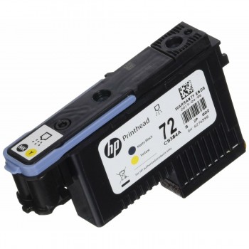Картридж с оригинальными чернилами HP HP 72 Чёрный/Жёлтый