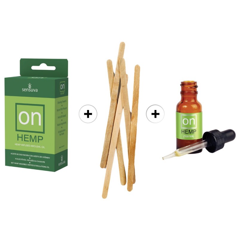 Стимулирующее масло Sensuva Hemp