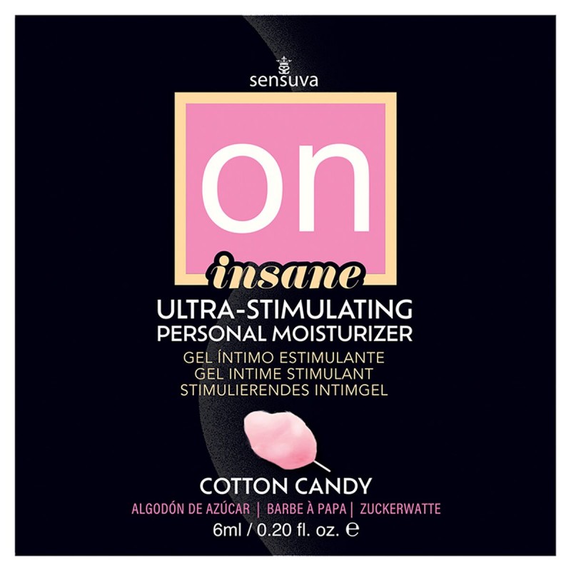 Лубрикант Sensuva Сахарная вата 6 ml