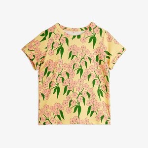 ALPINE FLOWERS TEE UNISEX - Print T-shirt - yellow ALPINE FLOWERS TEE UNISEX - Print T-shirt - yellow