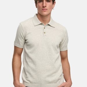 KINGSWOOD - Polo shirt - stone mix KINGSWOOD - Polo shirt - stone mix