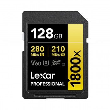 Карта памяти SD Lexar LSD1800128G-B2NNG 128 Гб