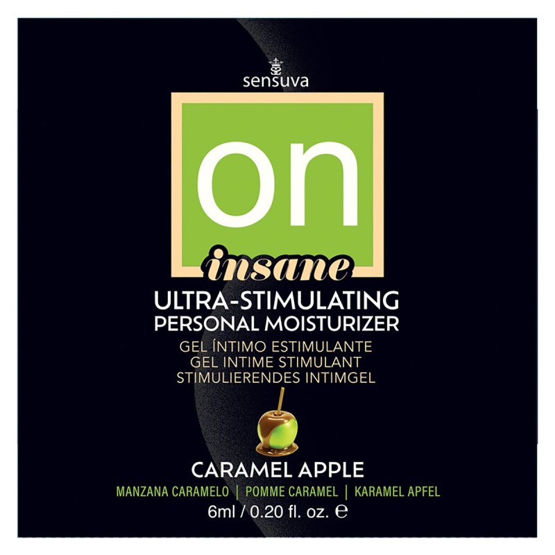 Лубрикант Sensuva Яблоко Карамель 6 ml