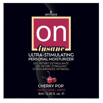Лубрикант Sensuva вишневый 6 ml