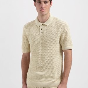 STRUCTURE - Polo shirt - sand STRUCTURE - Polo shirt - sand