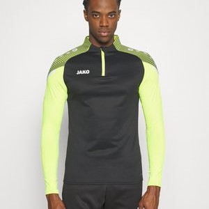 ZIP PERFORMANCE - Long sleeved top - schwarz/gelb ZIP PERFORMANCE - Long sleeved top - schwarz/gelb