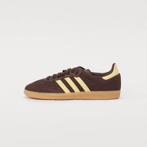 SAMBA  - Trainers - shadow brown/powder yellow/gum SAMBA  - Trainers - shadow brown/powder yellow/gum