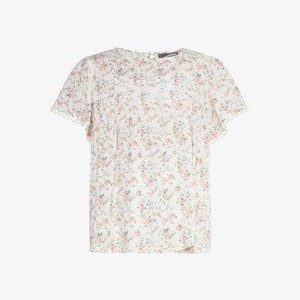 Blouse - weiss blume