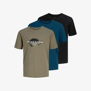 3ER-PACK - Print T-shirt - vetiver 3ER-PACK - Print T-shirt - vetiver