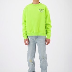 ARCH CONVOY CREWNECK - Sweatshirt - lime ARCH CONVOY CREWNECK - Sweatshirt - lime