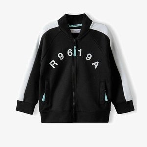 ZIP THRU WITH PRINT - Zip-up sweatshirt - black ZIP THRU WITH PRINT - Zip-up sweatshirt - black