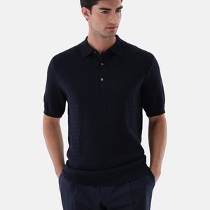Polo shirt - dark blue Polo shirt - dark blue
