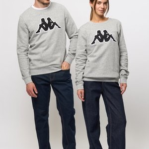 AIRVIT - Sweatshirt - md grey mel black AIRVIT - Sweatshirt - md grey mel black