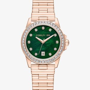 TURCHINO - Watch - green rose gold coloured TURCHINO - Watch - green rose gold coloured