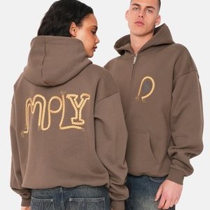 Zip-up sweatshirt - braun Zip-up sweatshirt - braun