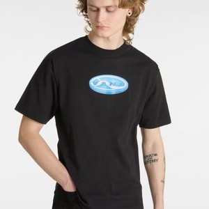 3D RETROVAL - Print T-shirt - black 3D RETROVAL - Print T-shirt - black