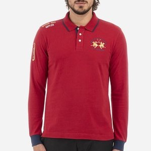 LONG-SLEEVED POLO SHIRT - Polo shirt - barbados cherry LONG-SLEEVED POLO SHIRT - Polo shirt - barbados cherry