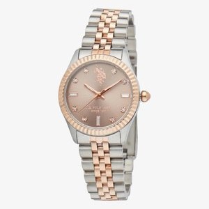 Watch - rose gold cream silver Watch - rose gold cream silver