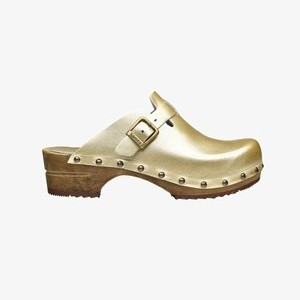 KRISLA OPEN - Clogs - gold KRISLA OPEN - Clogs - gold