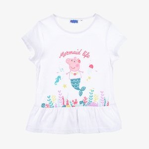 KURZARM - Print T-shirt - weiß