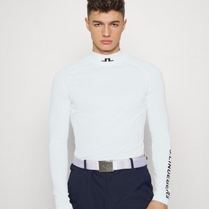 AELLO SOFT COMPRESSION - Long sleeved top - white AELLO SOFT COMPRESSION - Long sleeved top - white
