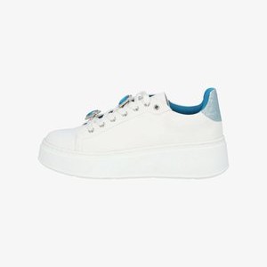 YELLAR - Trainers - weiß blau YELLAR - Trainers - weiß blau