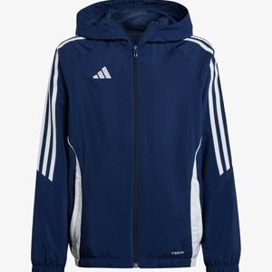 TIRO 24 KIDS - Windbreaker - team navy blue white TIRO 24 KIDS - Windbreaker - team navy blue white