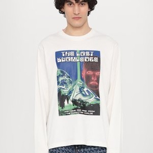 FULL SLEEVES TEE - Long sleeved top - white FULL SLEEVES TEE - Long sleeved top - white