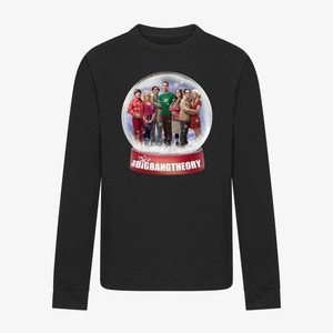 BIG BANG THEORY - SNOWGLOBE - Long sleeved top - black BIG BANG THEORY - SNOWGLOBE - Long sleeved top - black