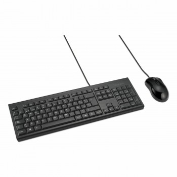 Клавиатура и мышь Kensington K75452ES Чёрный Испанская Qwerty