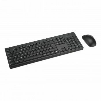 Клавиатура и мышь Kensington K75560ES Чёрный Испанская Qwerty