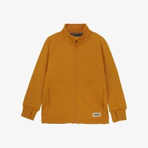 BRUSHED INSIDE - Fleece jacket - marmalade
