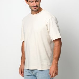SHORT SLEEVE - Basic T-shirt - off white