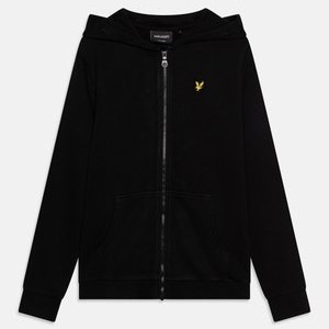 ZIP THROUGH HOODIE - Zip-up sweatshirt - jet black