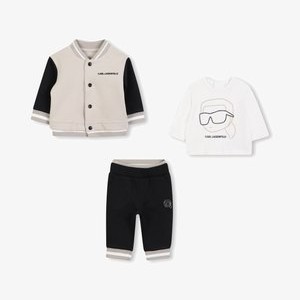 BABY 3 PACK - Long sleeved top - black stone BABY 3 PACK - Long sleeved top - black stone