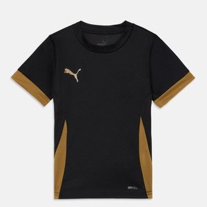 TEAMGOAL MATCHDAY - Sports T-shirt - black/gold-coloured TEAMGOAL MATCHDAY - Sports T-shirt - black/gold-coloured