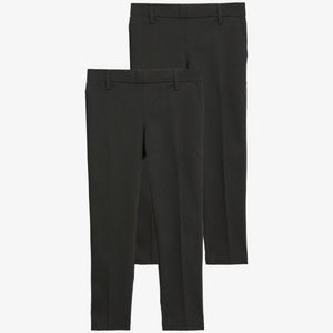 2PK - Trousers - black