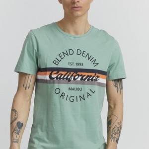 BHADAMUS - Print T-shirt - green BHADAMUS - Print T-shirt - green