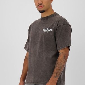 BRUSH - Print T-shirt - grey