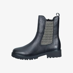 Classic ankle boots - schwarz schwarz gold schwarz Classic ankle boots - schwarz schwarz gold schwarz